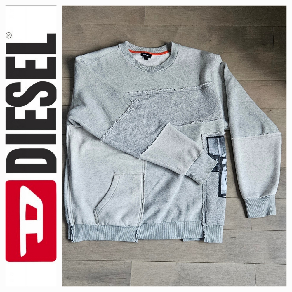 Diesel Gray Men's Sweater-Discounted Shipping $9.99